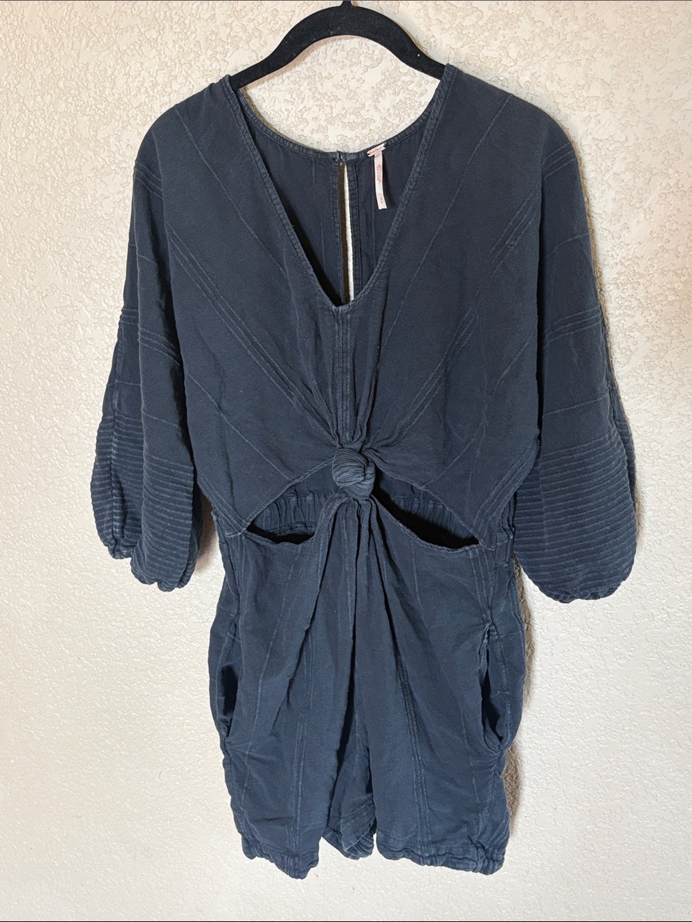 Free People knotty but nice waist romper